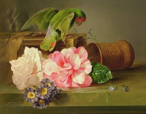 Natura morta con pappagallo, 1879